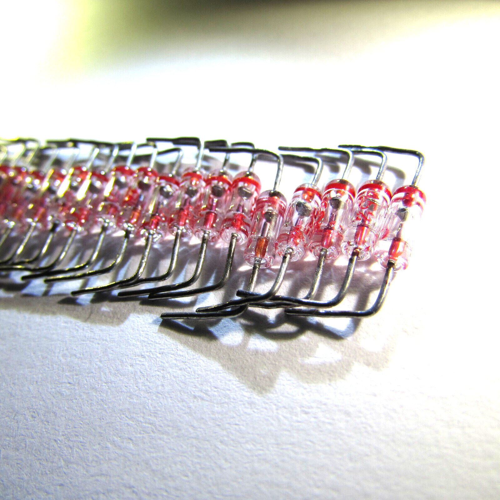 1N34 Transitron Germanium GOLD BONDED Diodes Typical 0.235 to .250V Breakdown 10