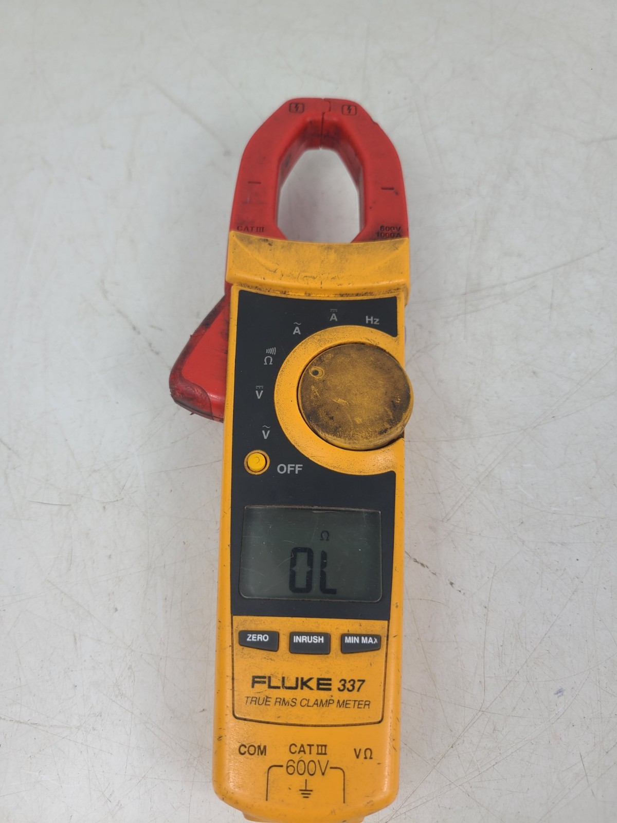 Fluke 337 True RMS Clamp Meter Multimeter (TESTED)