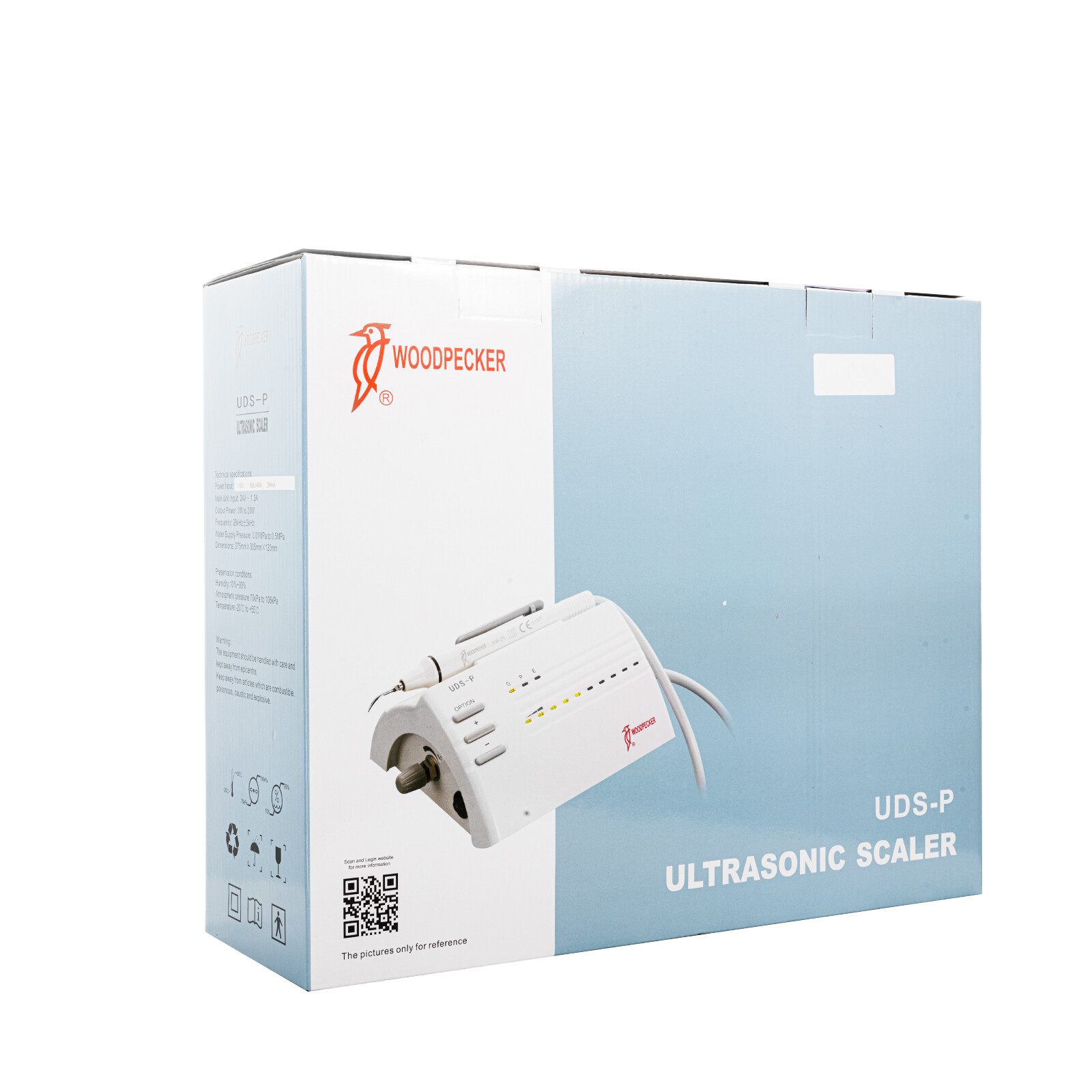 Woodpecker UDS-P/UDS-P LED Dental Ultrasonic Piezo Scaler with Tips SATELEC
