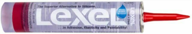 Sashco Lexel 10.5 Oz. Caulk Polymer Sealant, Clear 13010 (lot Of 5)