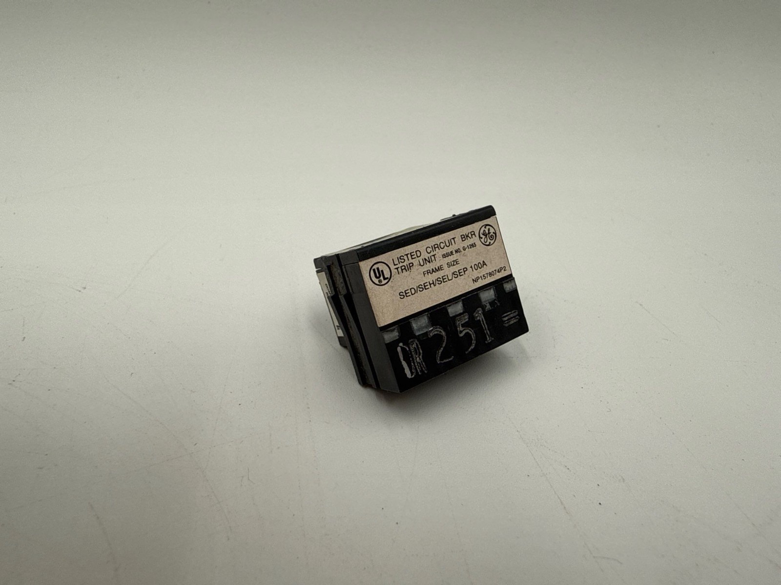 GE SRPE100A70 Rating Plug 70A SRPE100 70 Amp Frame SEDA SEHA SELA SEPA Used