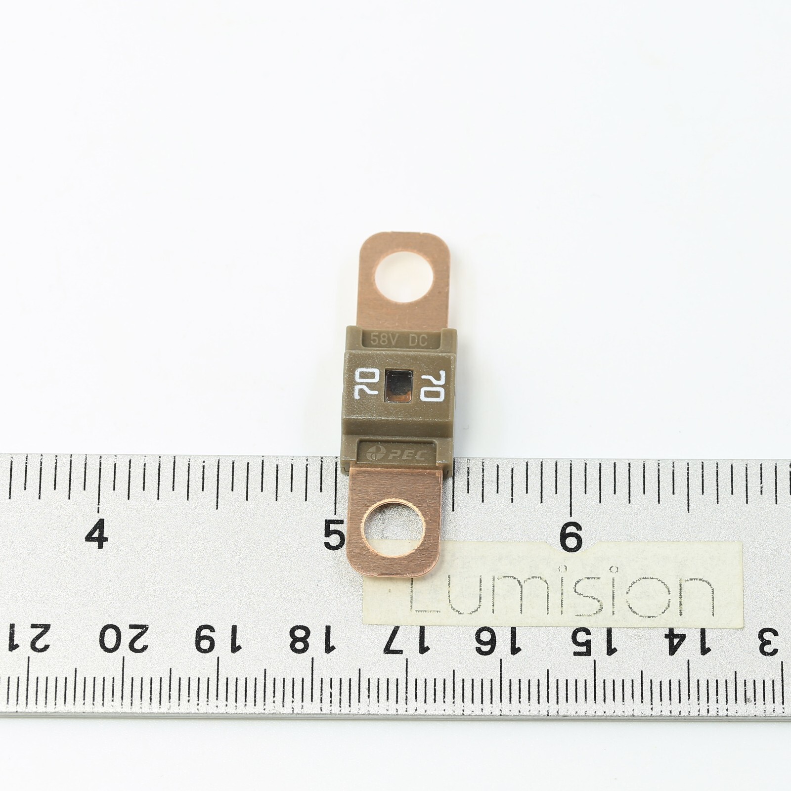 Premium 58V DC ANS MIDI Fuse 70A midifuse 70 amp 58VDC 6mm Bolt On – Brown