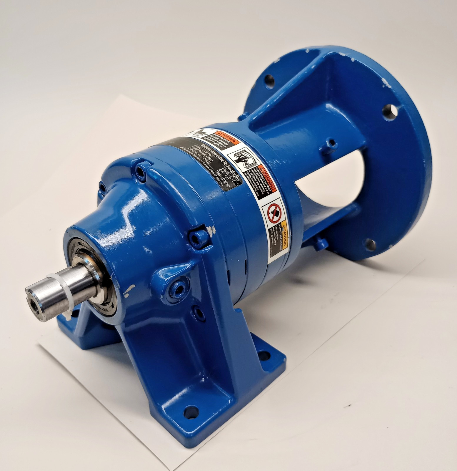 Sumitomo CNHJ-6075DAY-121 Gear Drive 0.13hp 450In-Lb 1750/14.5rpm Ratio 121:1