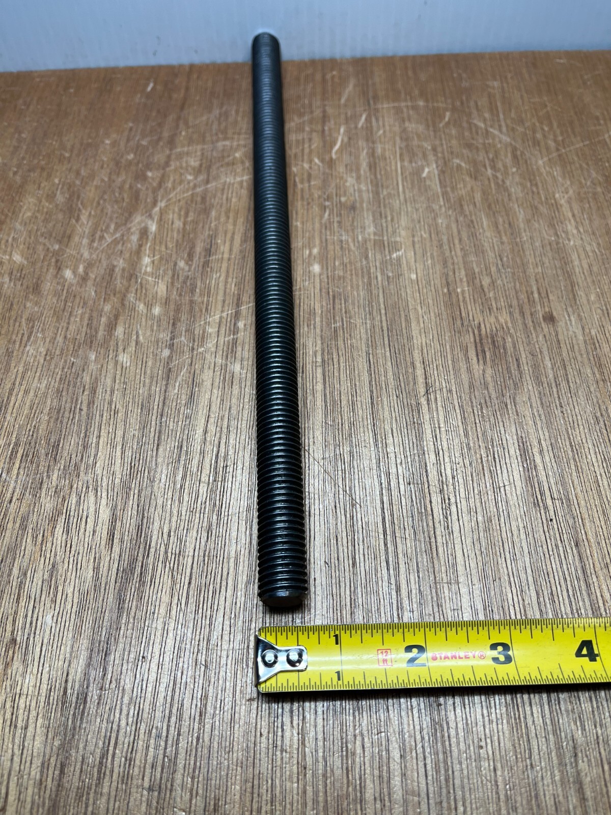 5/8-11 X 12″ B7 Plain Steel Fully Threaded All Thread Rod Right Hand Thread USA