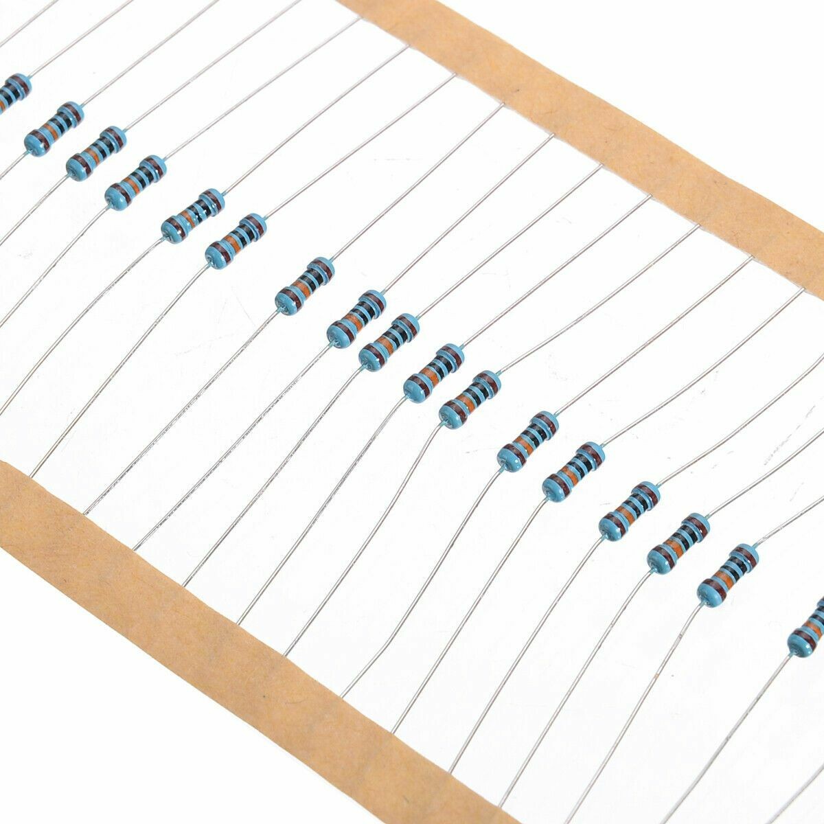 600pcs 30 Values 1/4W Metal Film Resistors Resistance Assortment Kit Set 1% USA