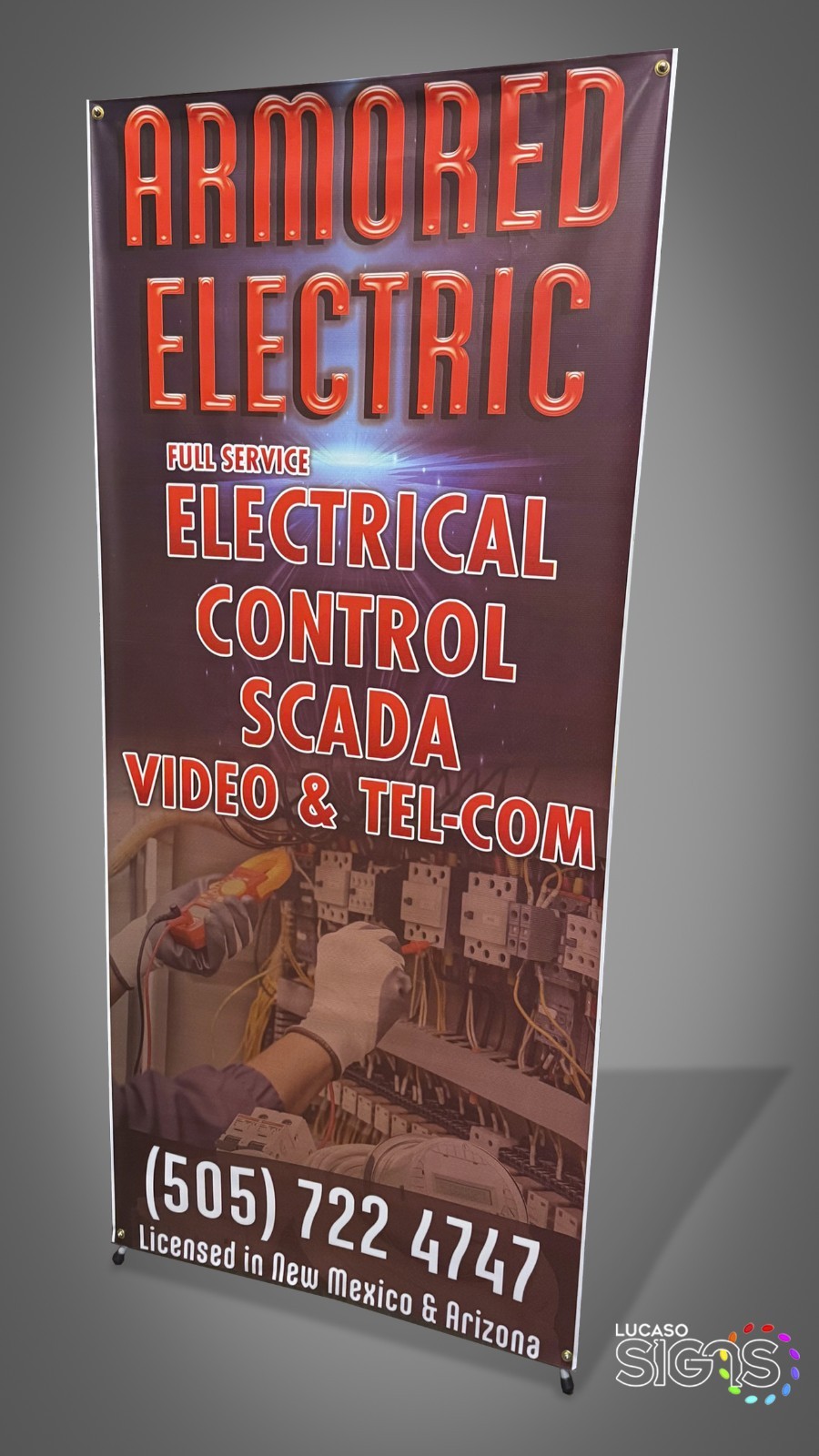 Custom Banner Stand Full Color Printed