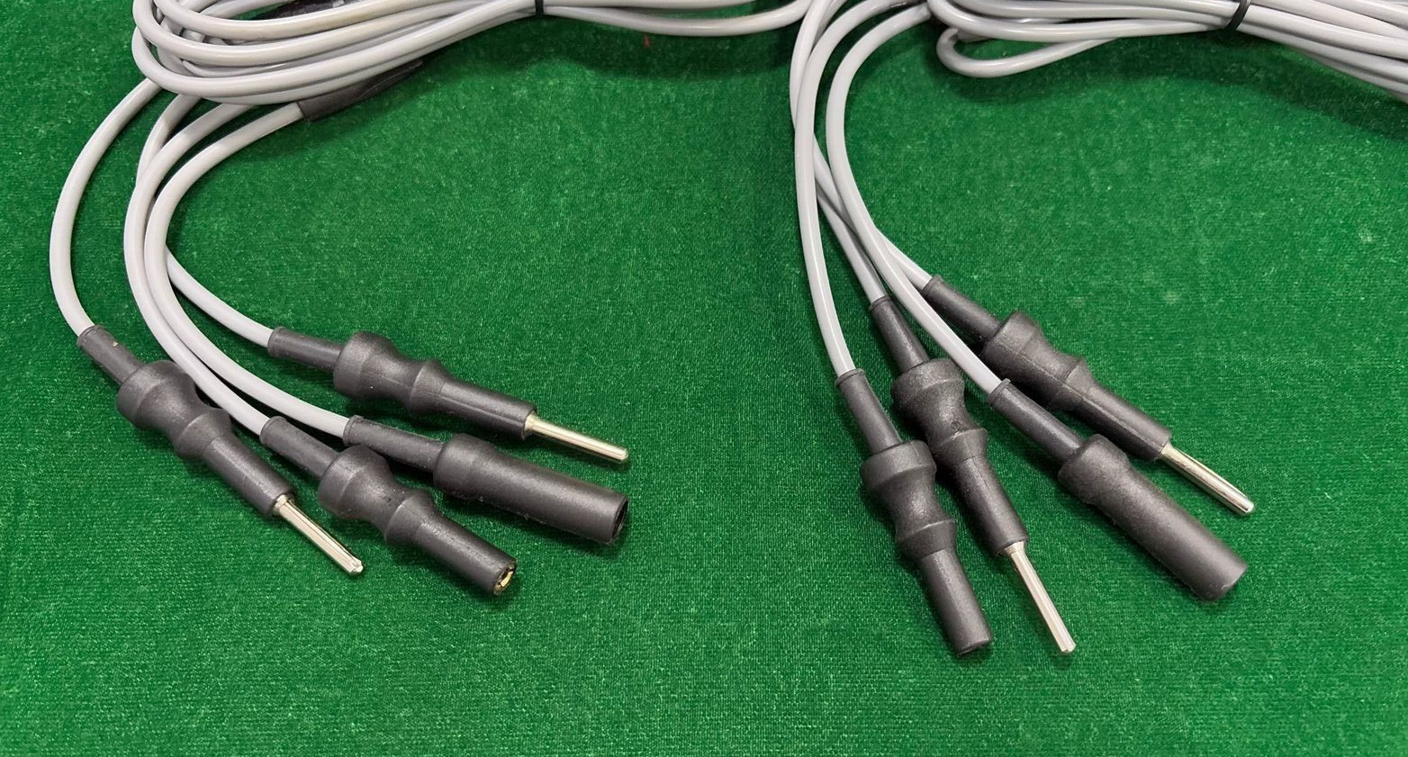 2pc Laparoscopic TURP Single Stem Bipolar Cable 4mmx300cm Reusable Instruments