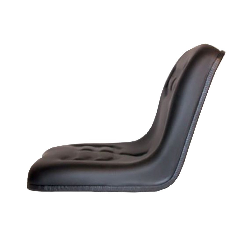 Compact Tractor Flip Seat with Brackets Fits Ford NH 1510 1710 1910 Black Vinyl