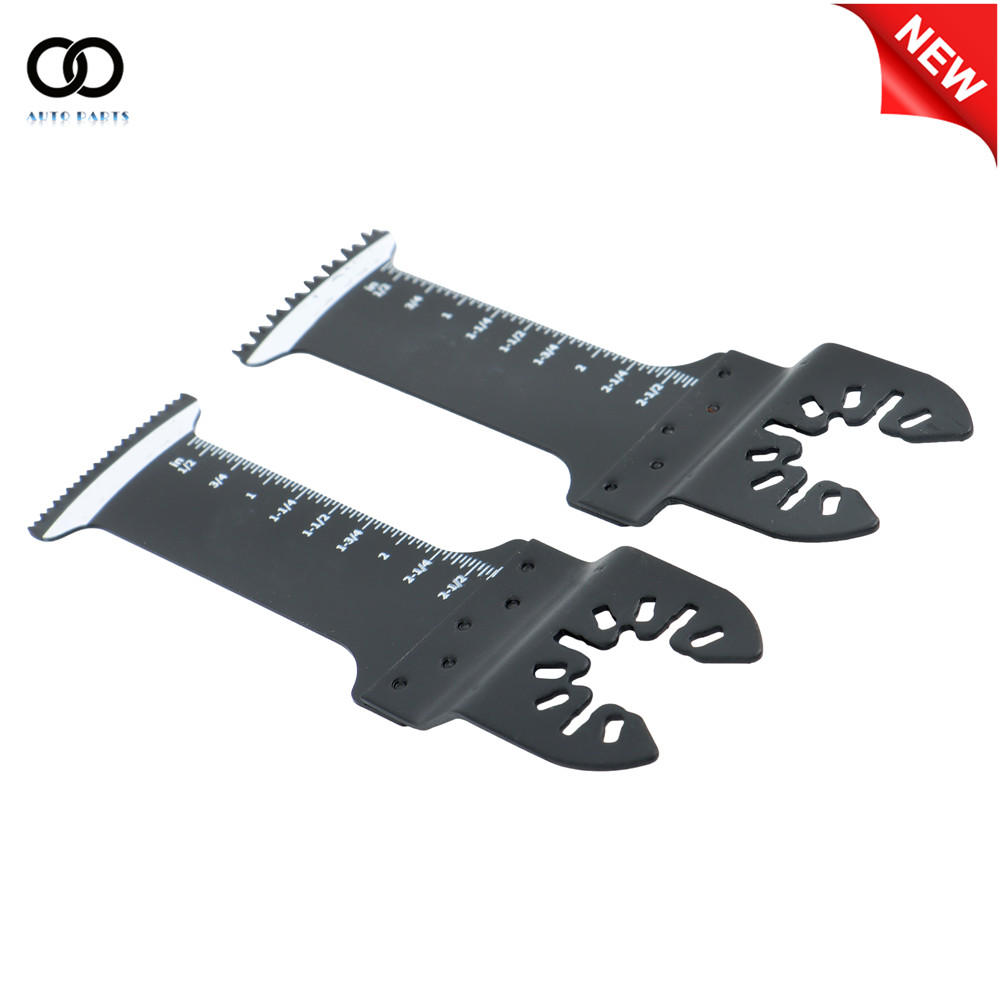 Bi-Metal Japanese Tooth Extra Long Oscillating Tool Blade 15Pcs Multitool Blades