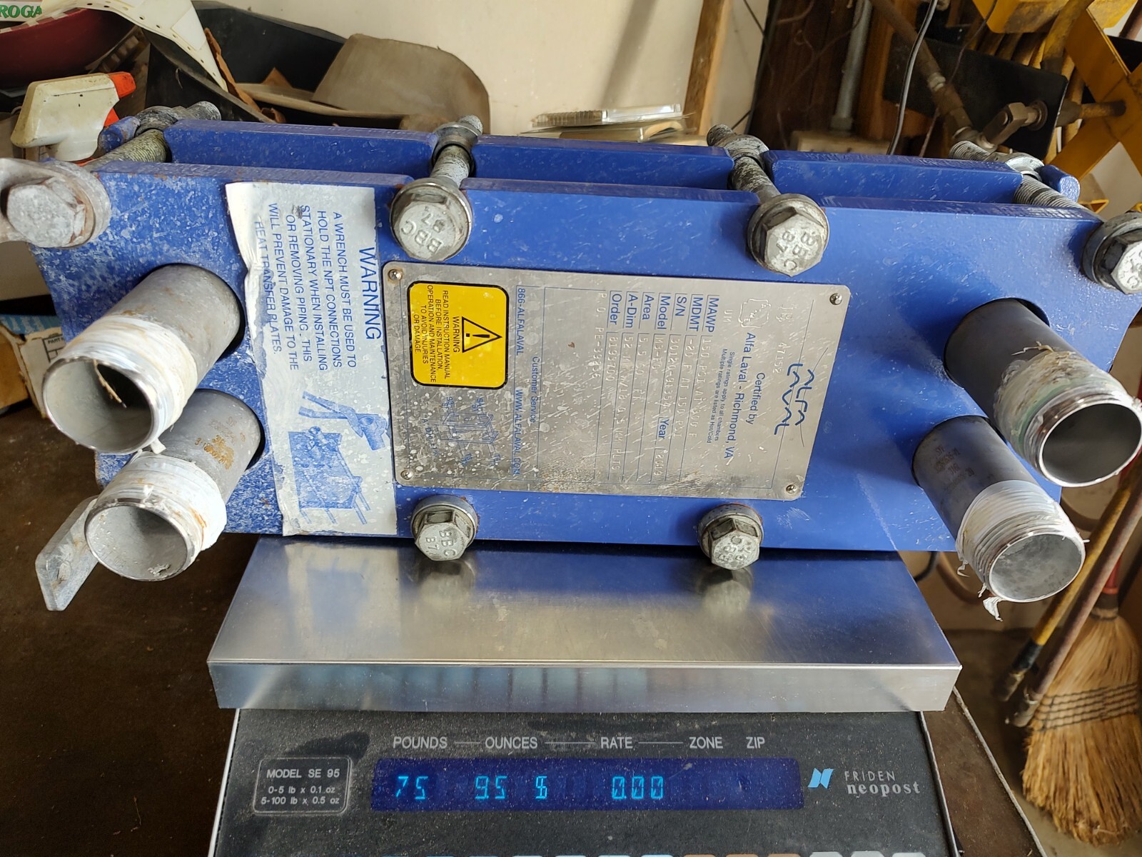 Alfa Laval M3-F3 Gasket Plated Heat Exchanger