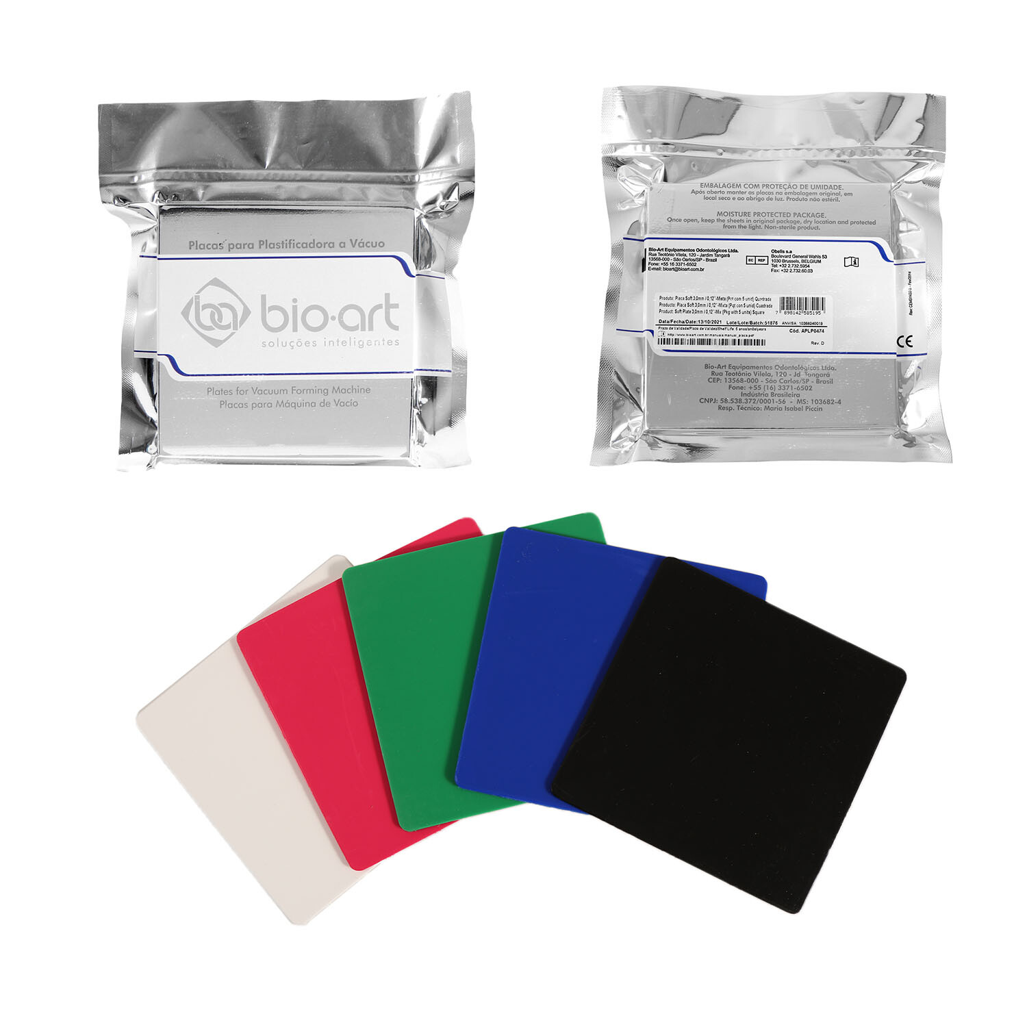 BIOART Dental Vacuum Forming Machine Thermoforming Material Hard Soft Plate