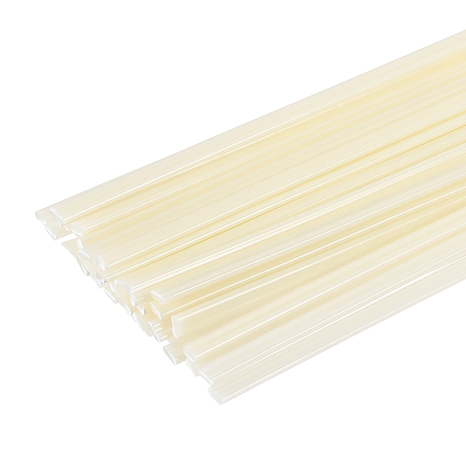 1set(50pcs) ABS Plastic Welding Rods 8inch Welding Strips Welder Rods, Beige