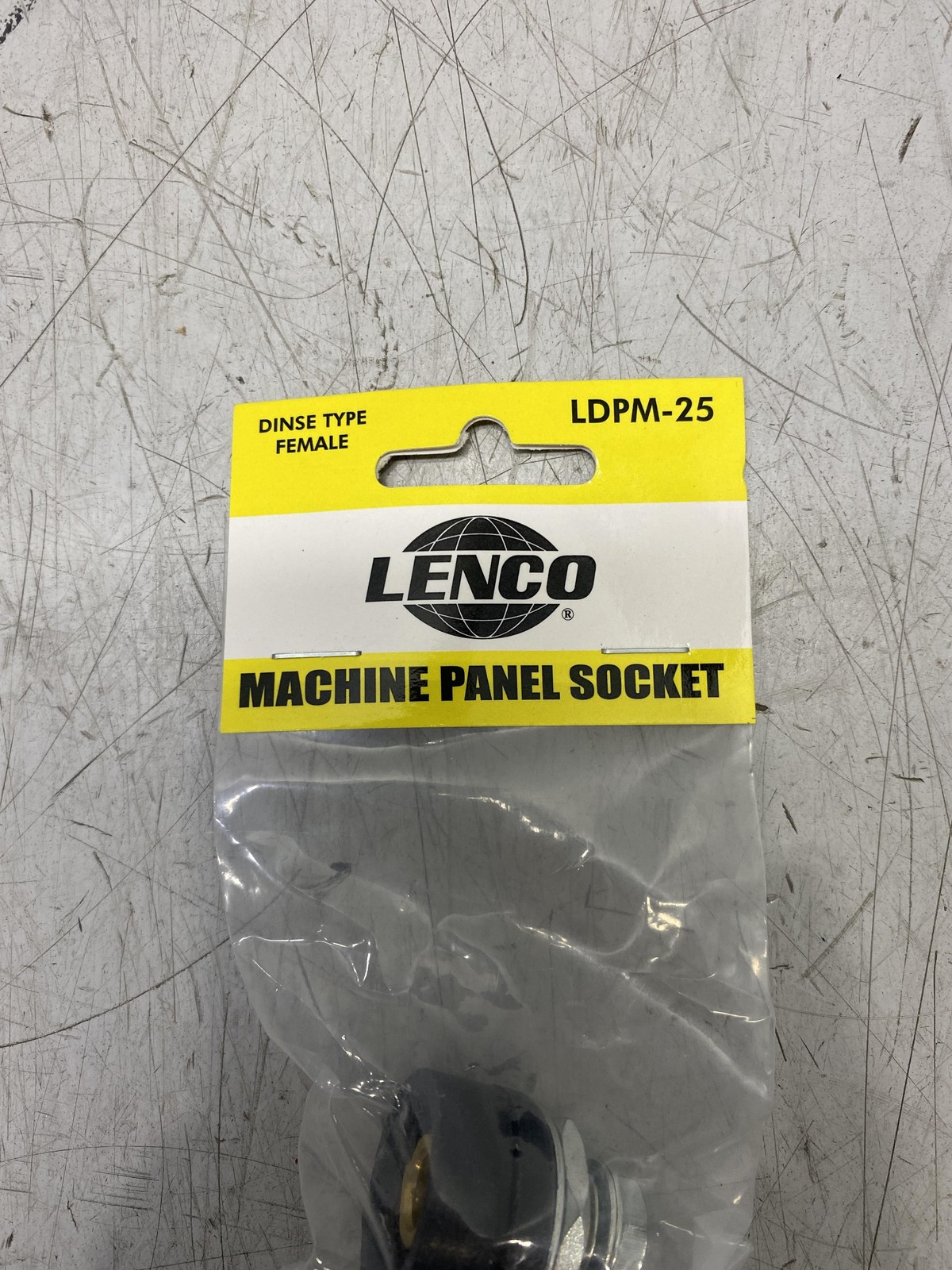 Lot of 5 Lenco LDPM-25 Machine Panel Socket 08105