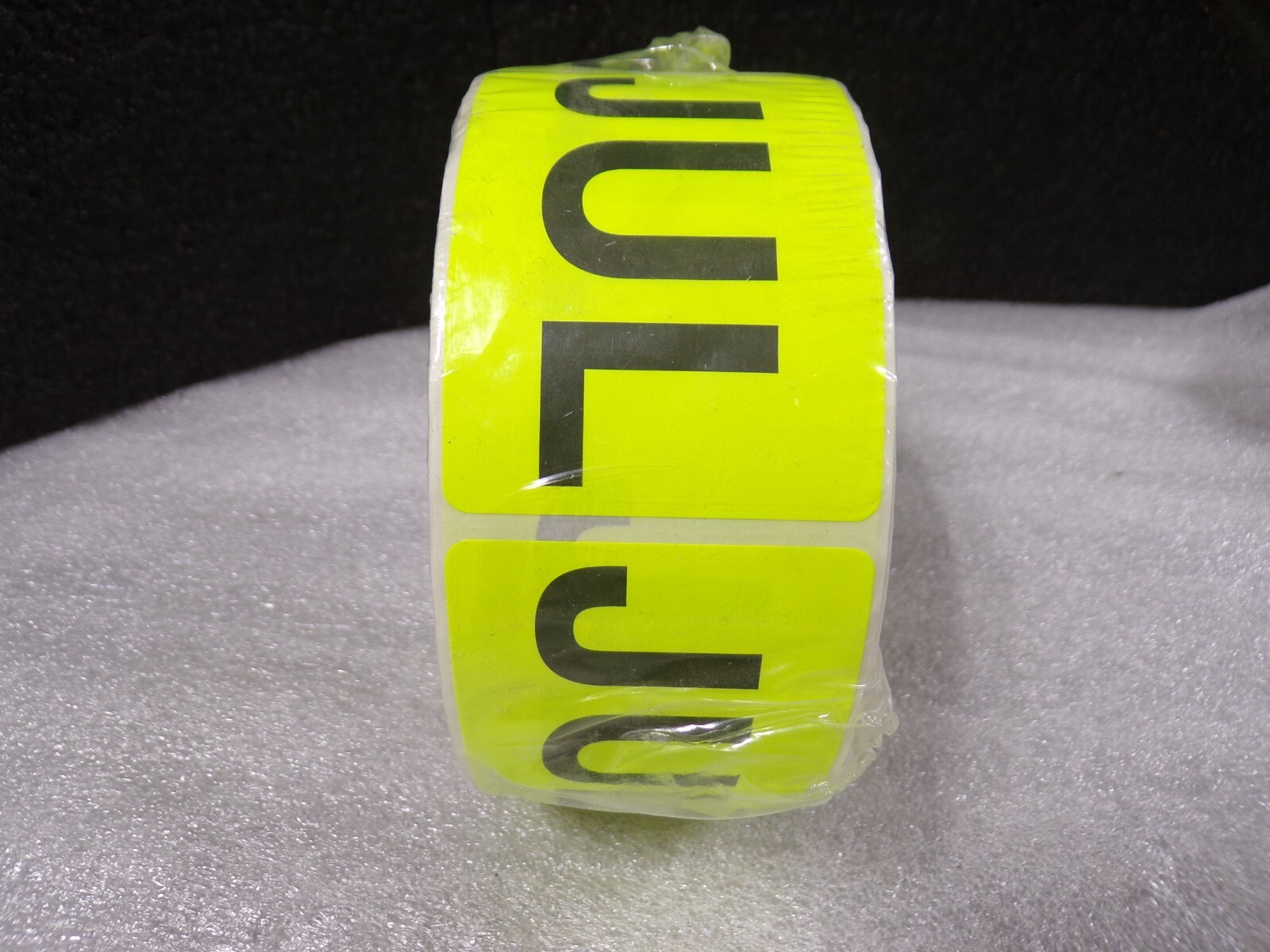 Tape Logic Months of the Year Labels, «JUL», 2″ x 3″, Yellow, 500/Roll (G)