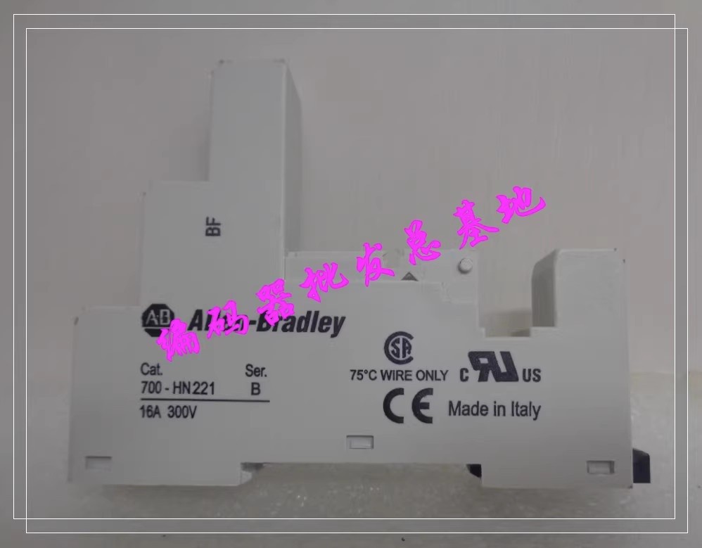 1pcs used 700-HN221 AB HK36 relay base socket #pq