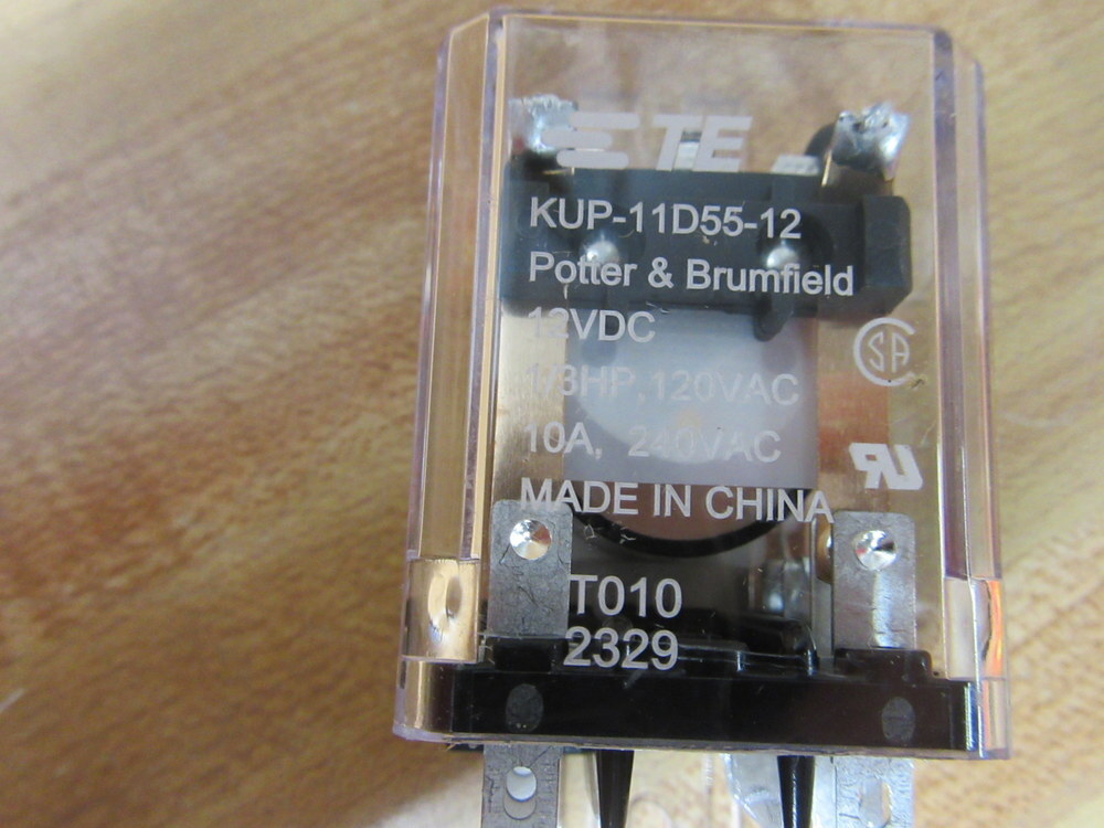 Potter & Brumfield KUP-11D55-12 Relay KUP11D5512 (Pack of 3)
