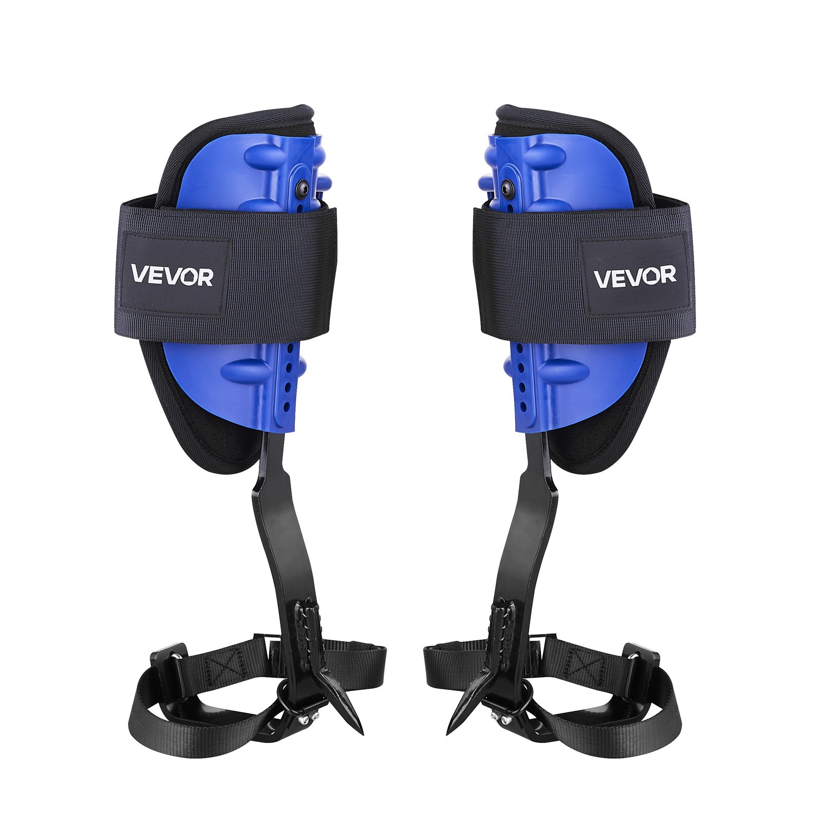 VEVOR Tree Climbing Spikes Set Adjustable Height Climbing Spurs Gear Rope Belt