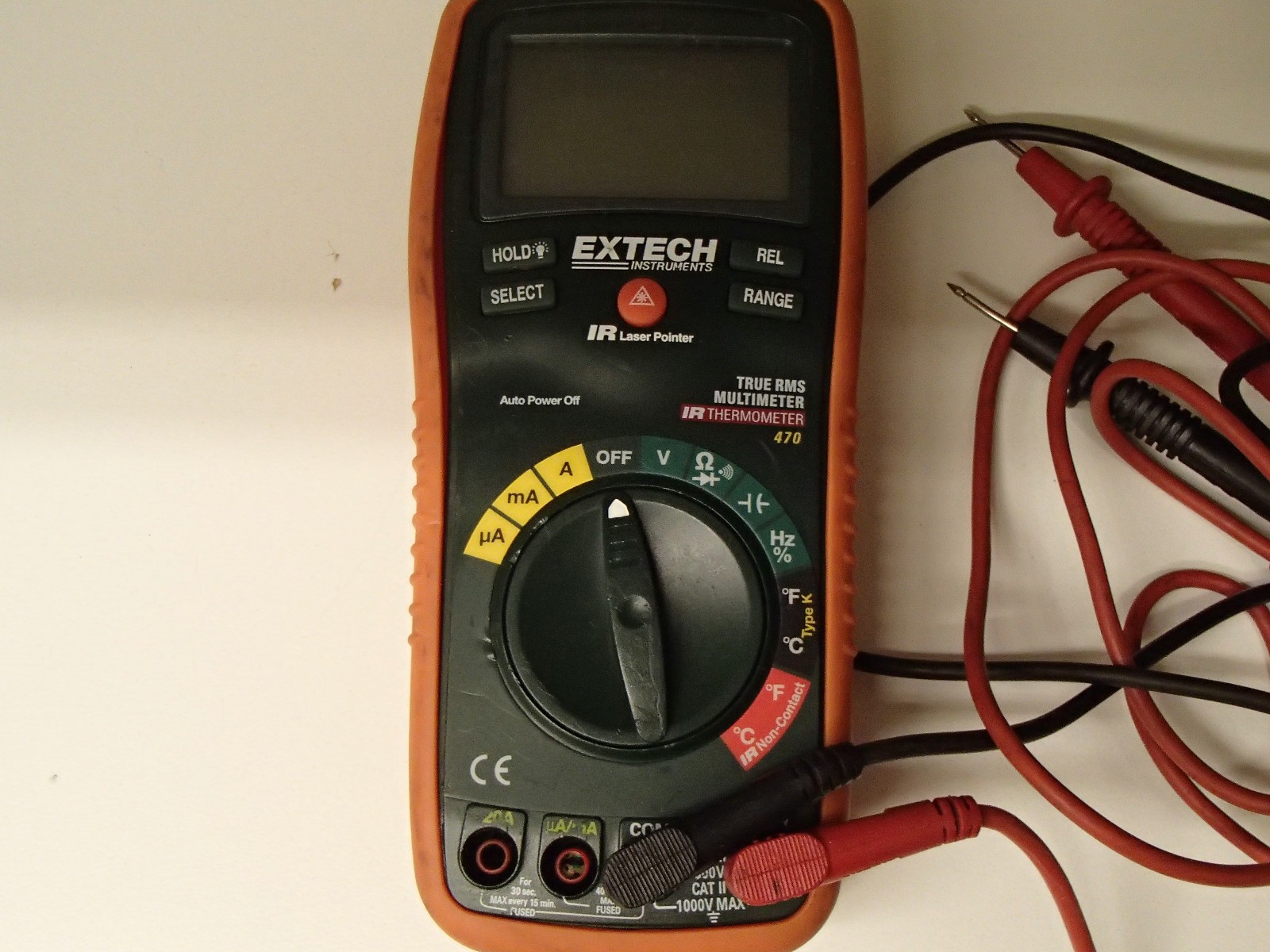 EXTECH 470 Digital Multimeter / Thermometer