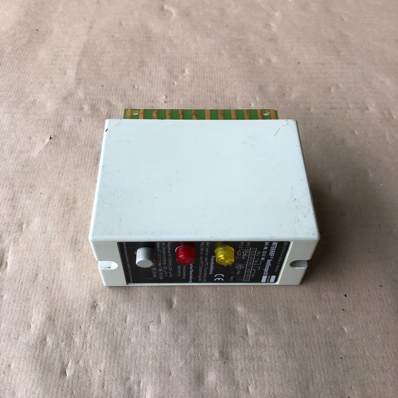 KRIWAN INT69/69F MOTOR PROTECTION RELAY 52A145 PTC THERMISTOR