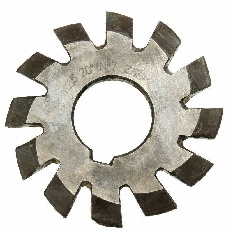 8Pcs/Set HSS M2.5 Bore 22mm PA 20°Degree #1#2#3#4#5#6#7#8 Involute Gear Cutter