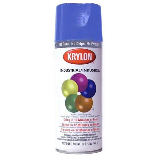 Krylon 1901 12-Oz Fast-Drying High Gloss Finish Spray Paint, Regal Blue