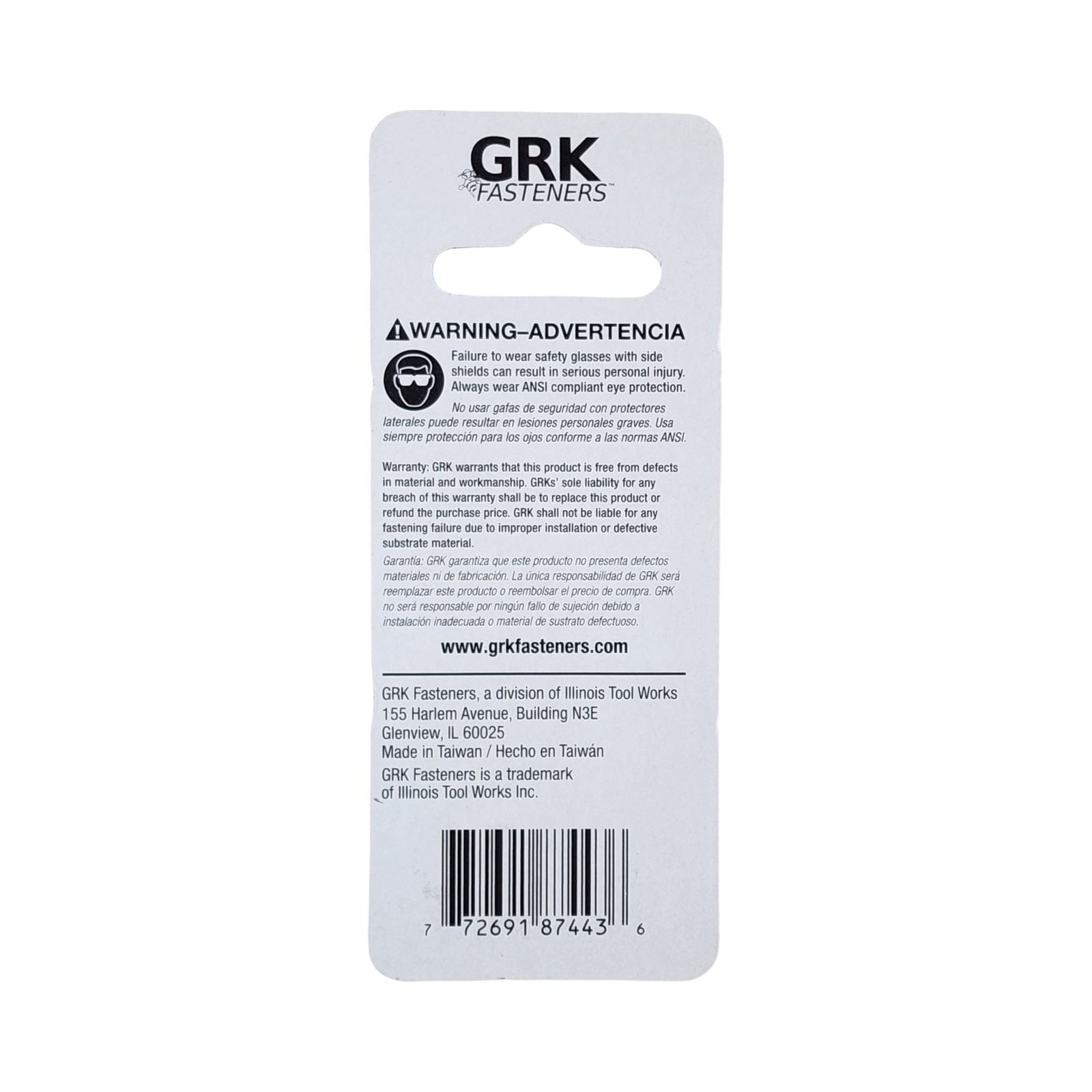 GRK Fasteners 2″ Star T-25 Driver Bits for GRK Screws – 2 Pack (4 Total Bits)