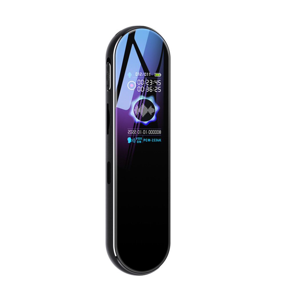 64GB Digital Sound Recorder Mini Voice Audio Magnetic rechargeable MP3 Player