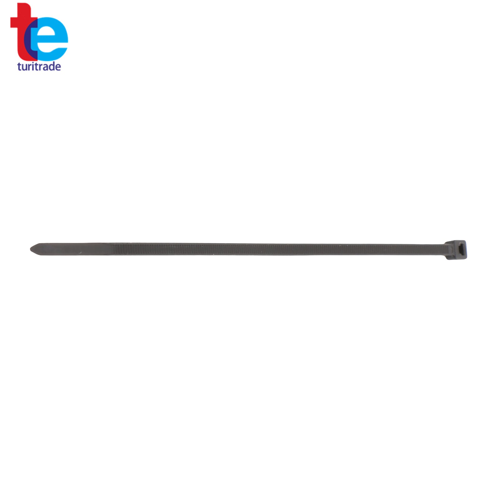 5000x 8″ Zip Ties 40lb Tensile Uv Black Heavy Duty Cable Ties 0.14″ Width