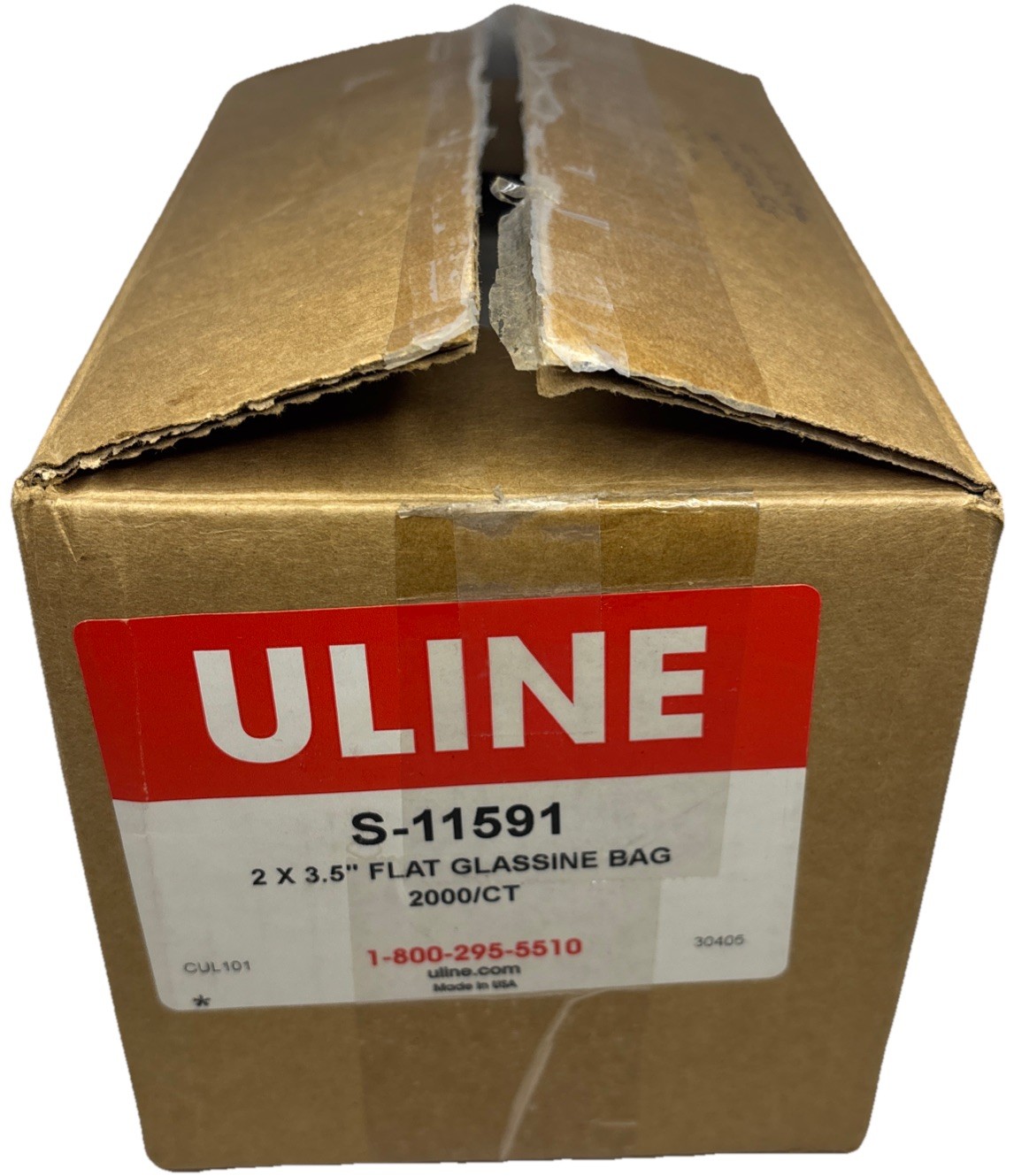 ULINE S-11591—2″x3.5″ Poly Flat Glassine Bags—1,000+ Count—SHIPS IN 24 HOURS—