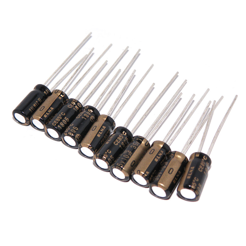 10Pcs 35V10uF ELNA SILMIC II RFS 5x11mm 10u F35V Capacitor For Audio