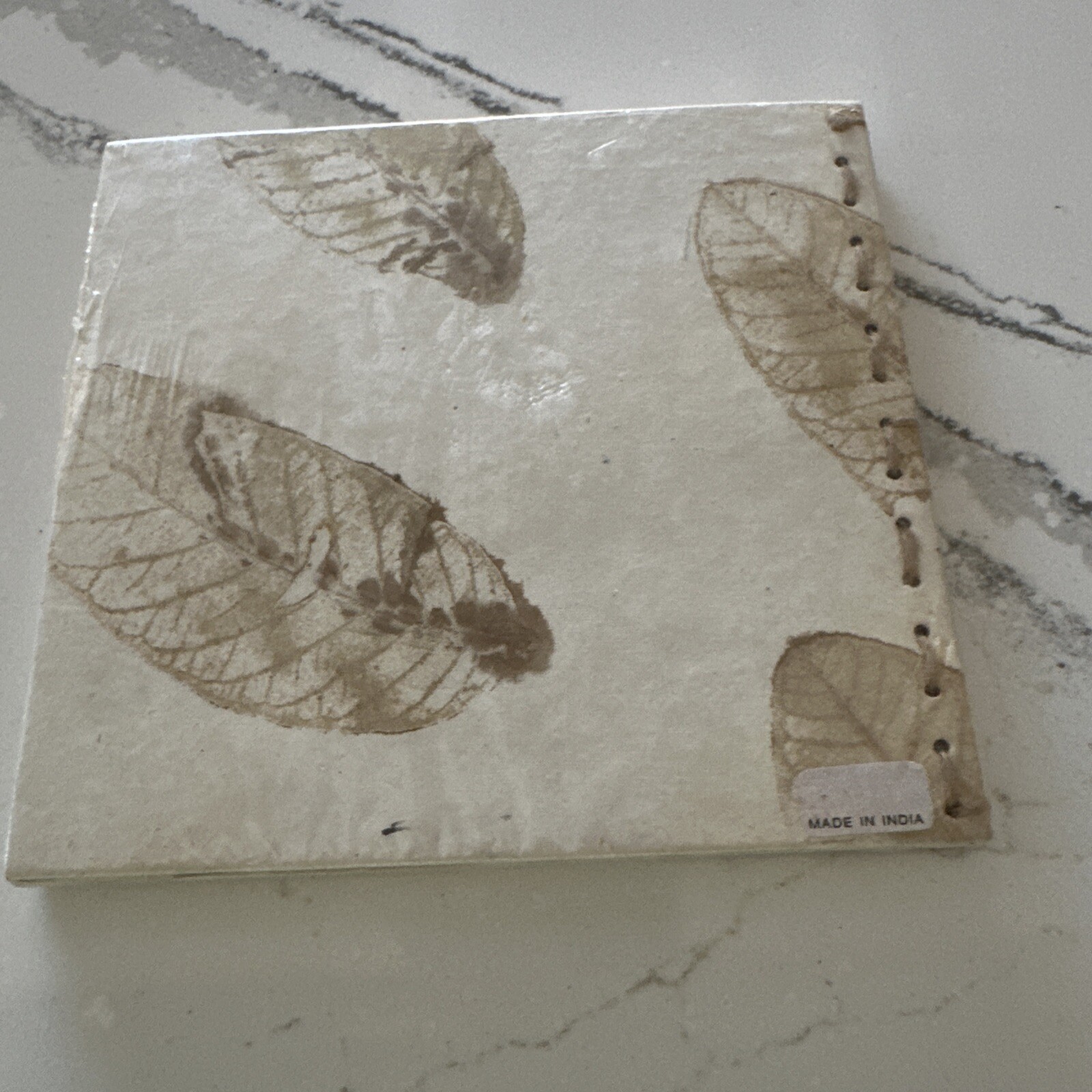 Journal From Hand Made Paper. Measurement: 7.5” X 7”. Made In India