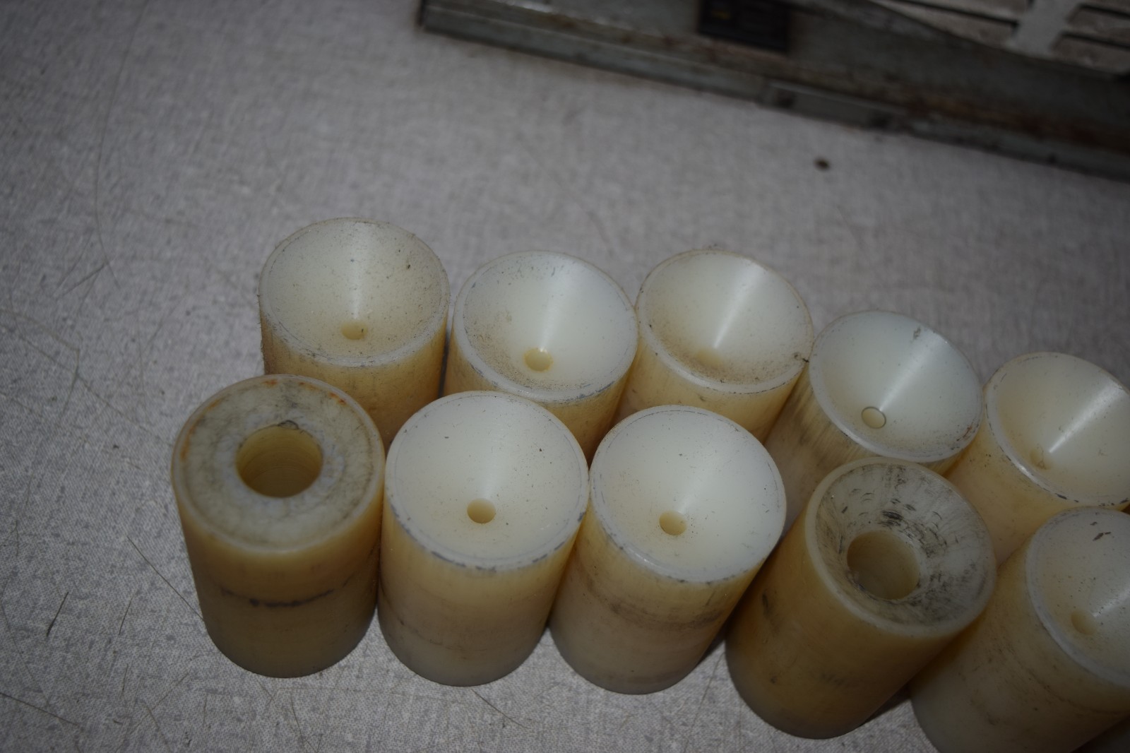 CNC Lathe Machine Spindle Liner Nylon Reduction Tubes Lot