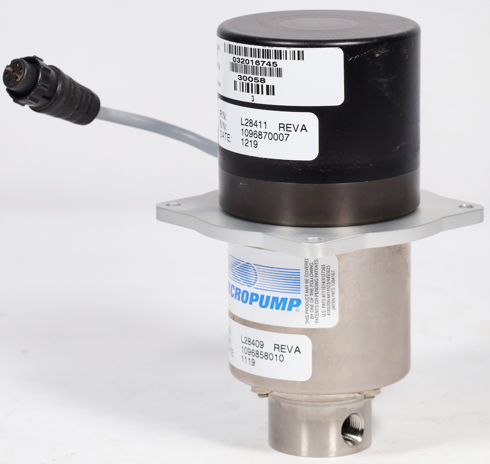 Micropump Magnetic Drive Gear Pump L26363 & L28409 103 Bar 4000RPM