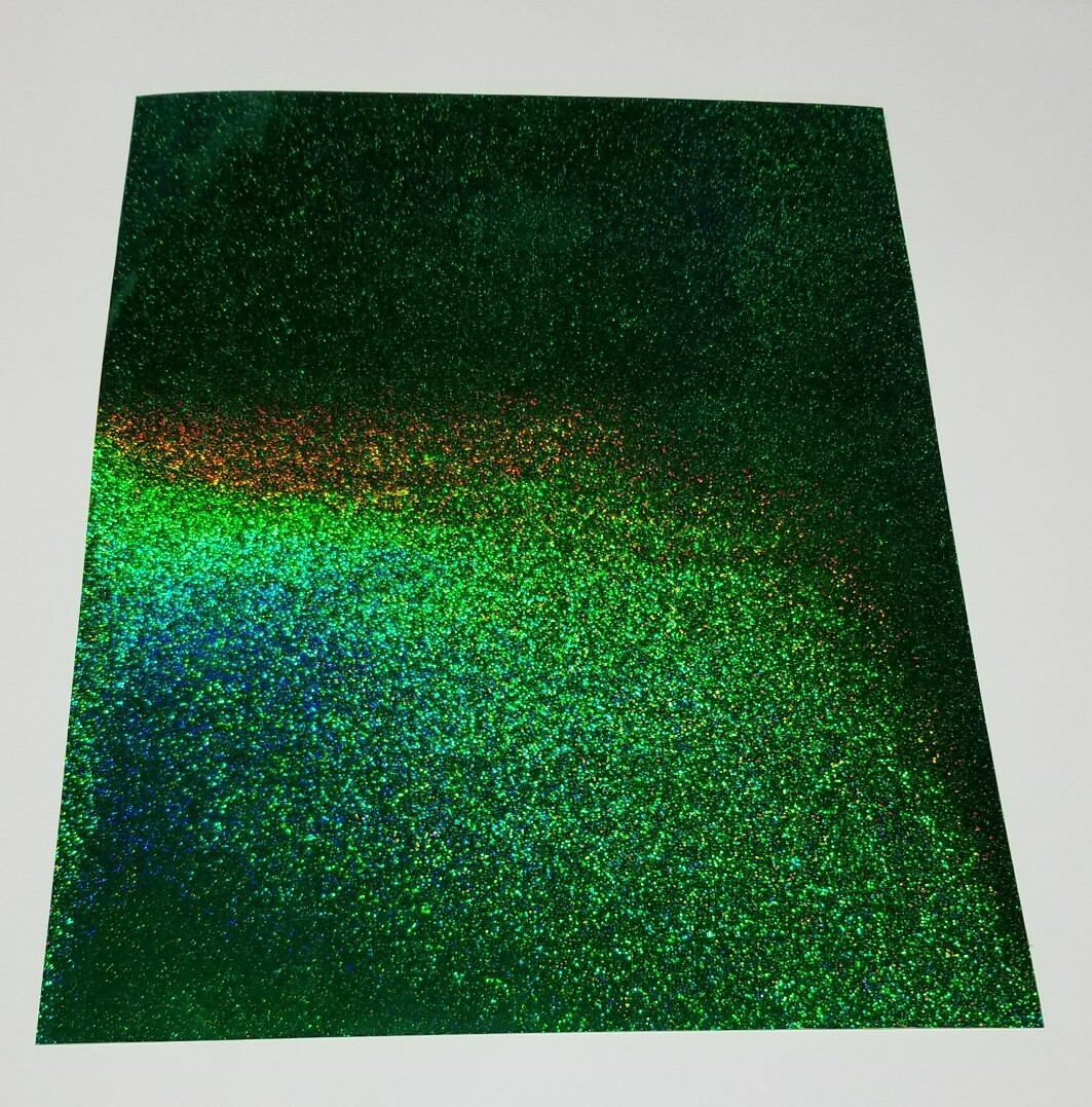Emerald Green Glitter Film Sign Plotter Vinyl Film
