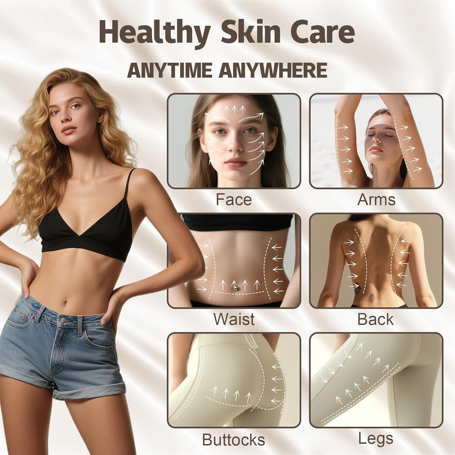 High Power Premium 4 in1 Beauty Machine for Body & Facial Skin Care Salon Studio