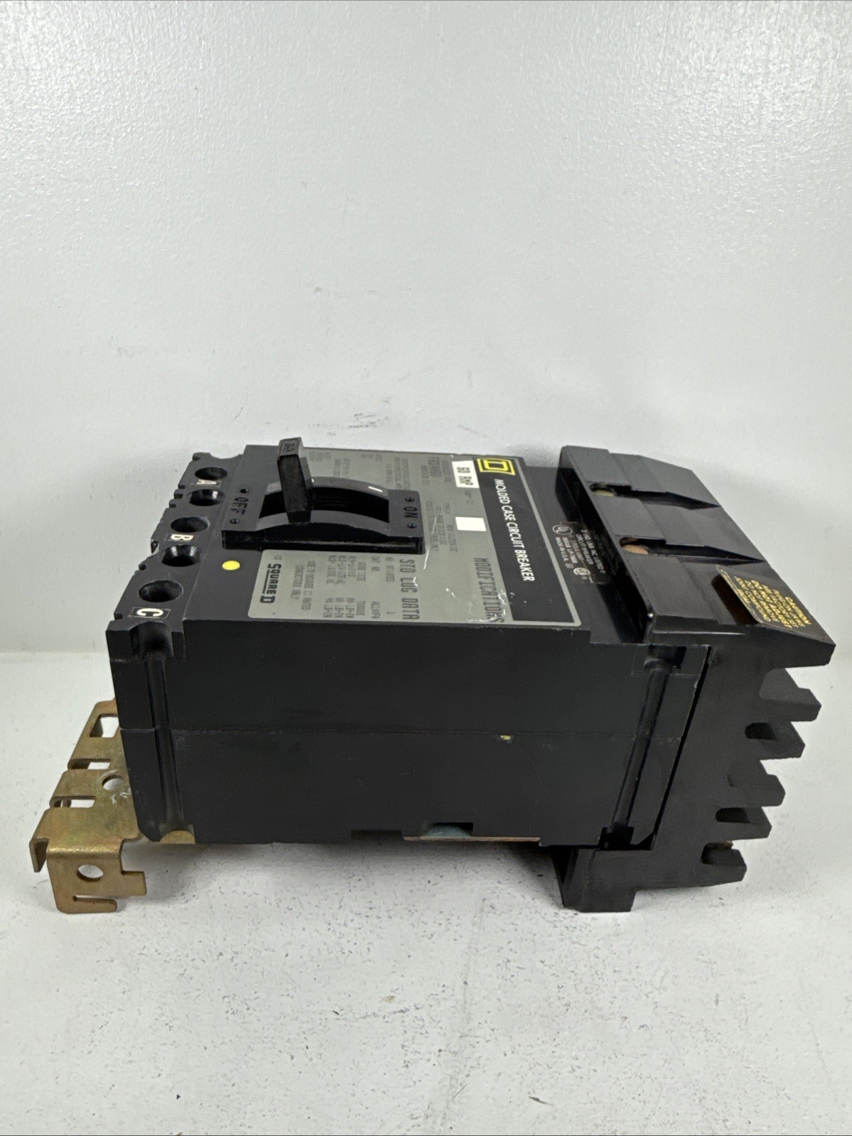 Square D FA34060 Thermal-Magnetic Circuit Breaker, 3-Pole, 60A, 480VAC, 250VDC