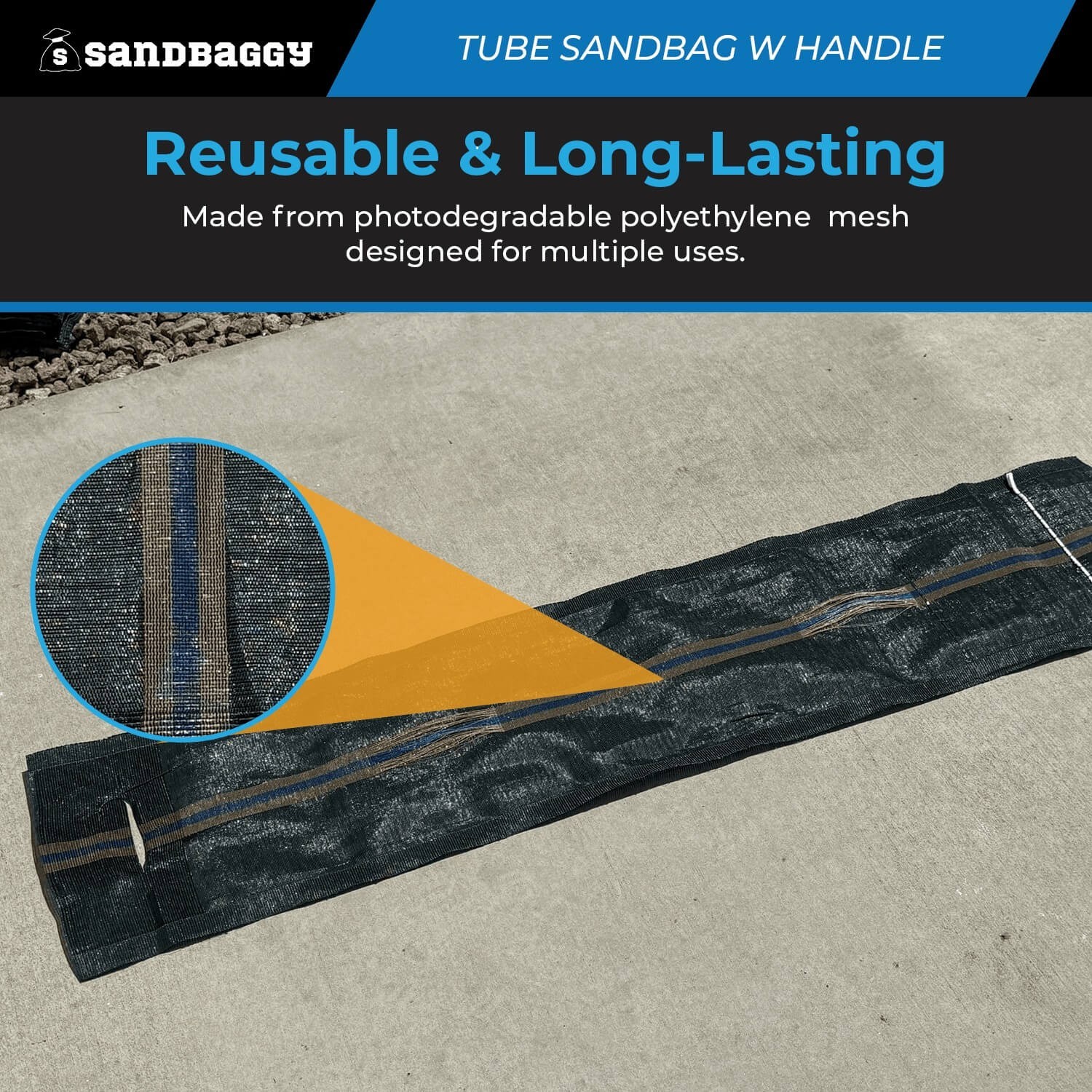Sandbaggy -1 -11×48 Long-Lasting Empty Sandbags For Sale- Sandbag Sand Bags Bag