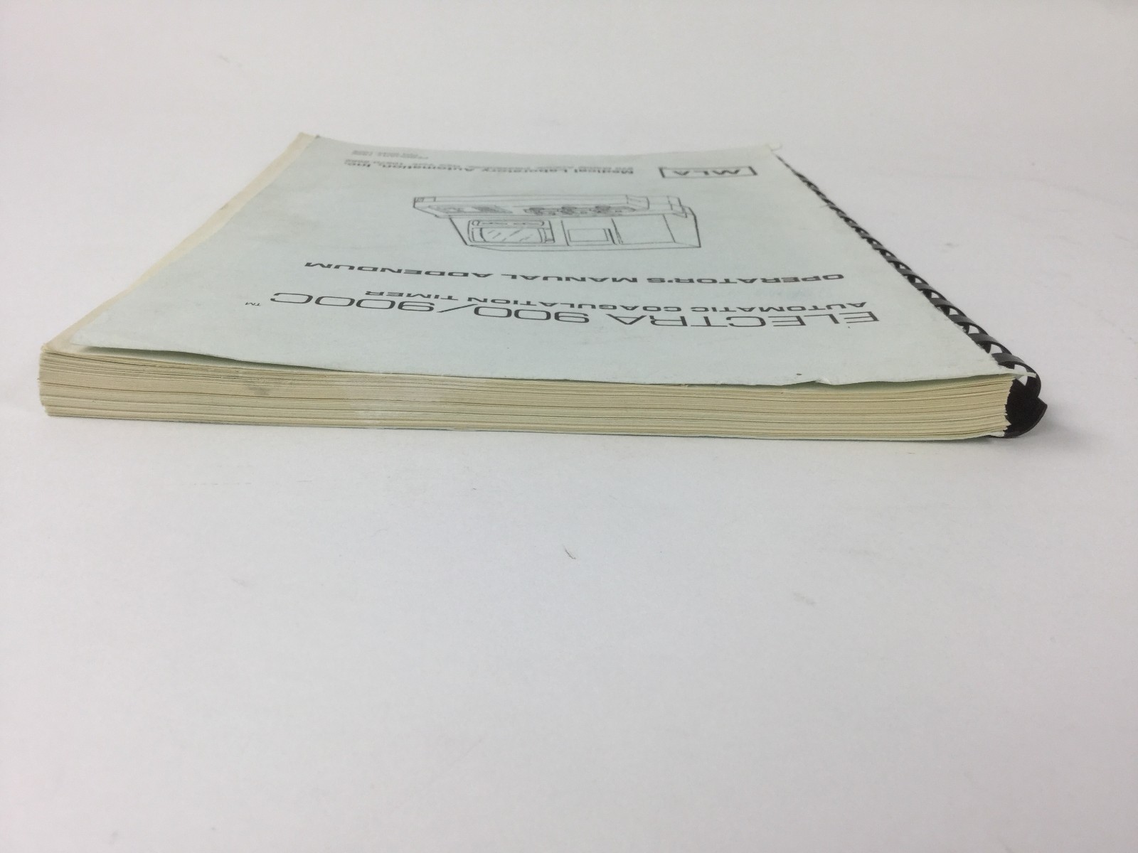 Medical Laboratory Operators Manual Addendum for Electra 900 and 900C