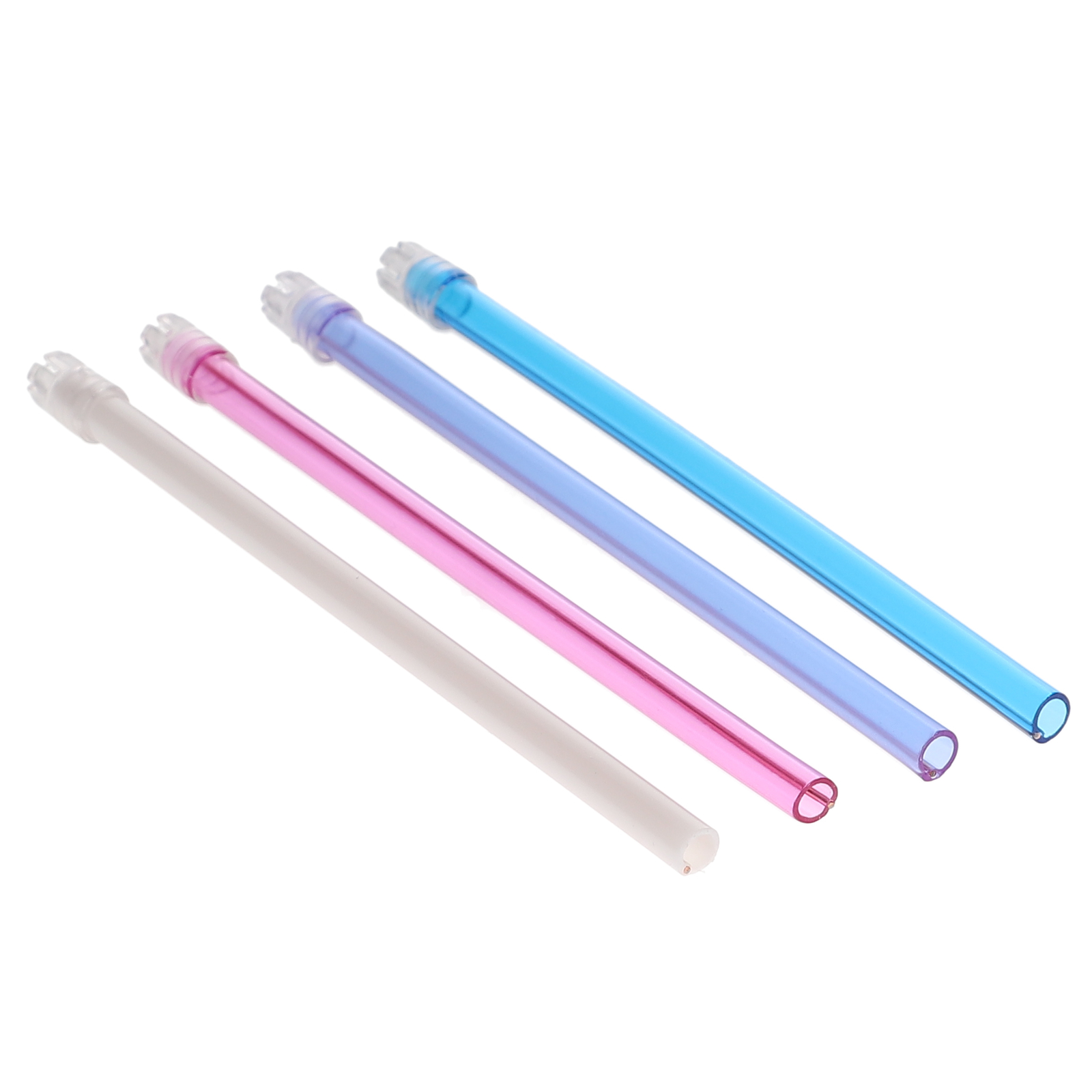 House Brand Dentistry 101525 Saliva Ejectors Lavender/Assorted Color Tips 100/Pk