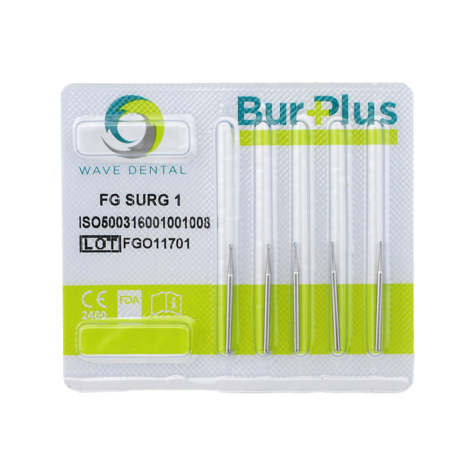 WAVE Dental Surgical Burs FG 557 701 Tungsten Carbide FGOS Bur Length 25mm Burr