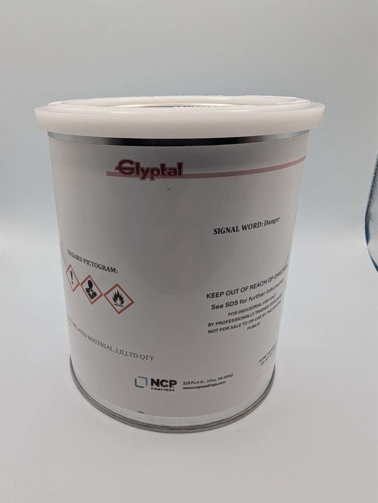 NEW Glyptal 1201 Red Insulating Enamel. 1 Quart Can. EXP 03/2028