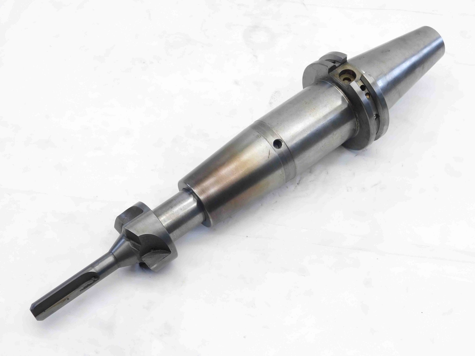 CAT40 HAIMER 20mm I.D. SHRINK FIT TOOL HOLDER 20.0 EXTENDED 130mm PROJ. 4084420