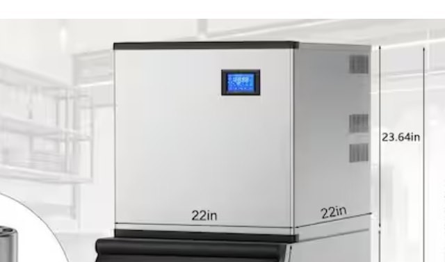 22.24 in. 650 lbs.24-Hours Split Commercial Freestanding Ice Maker