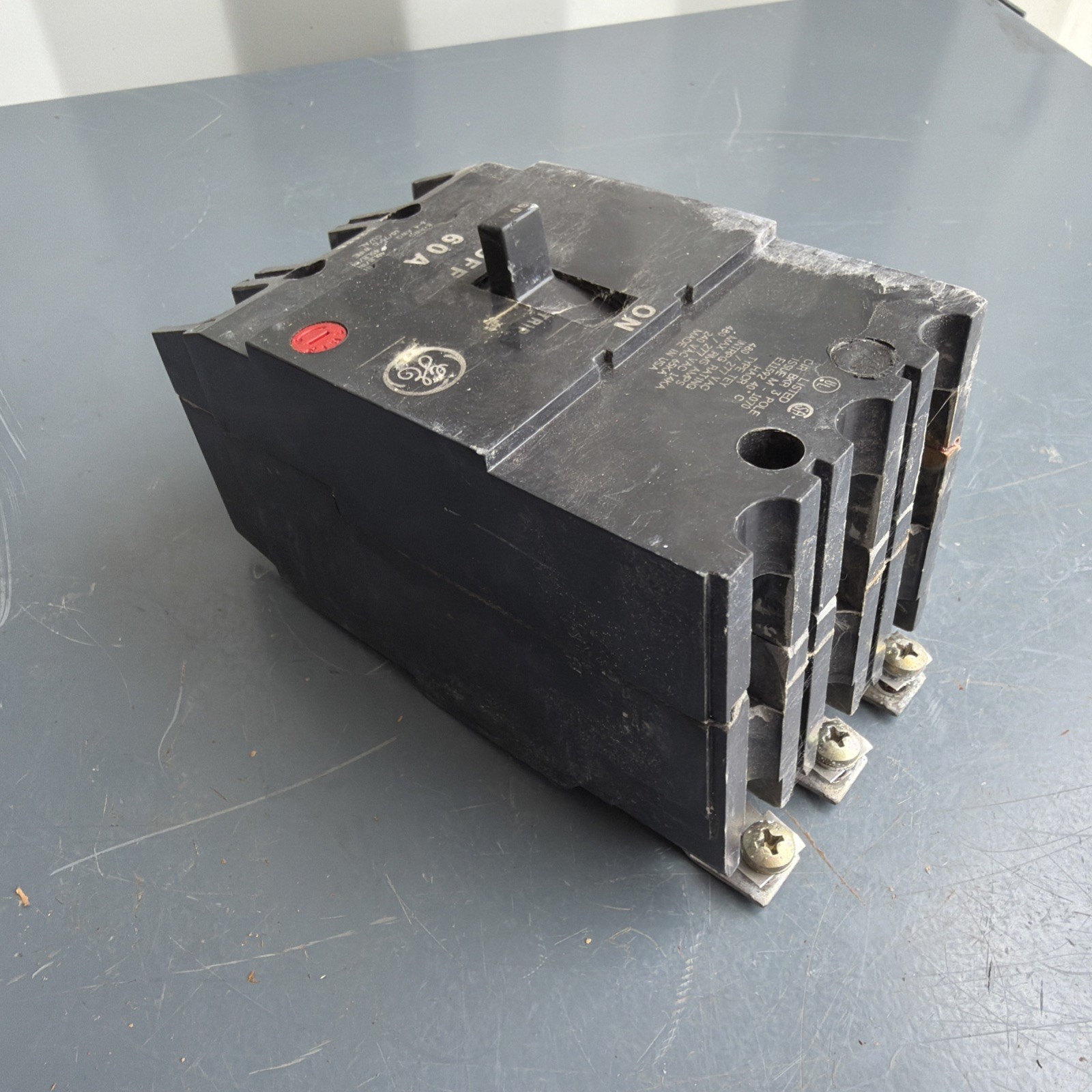 General Electric GE TEY360 3 Pole 60 Amp 480/277V TEY Circuit Breaker