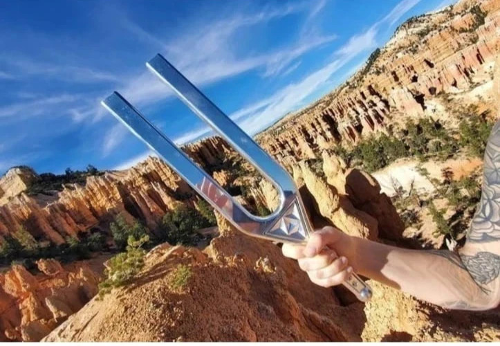 Giant 378Hz Tuning Fork – Sound Healing Frequency Instrument | Reiki, Yoga & Med