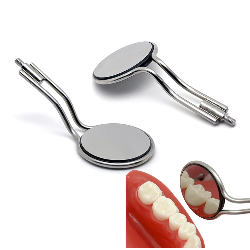 Double-sided Dental Mouth Mirror High Quality Anti-fog Rhodium Oral Mirrors