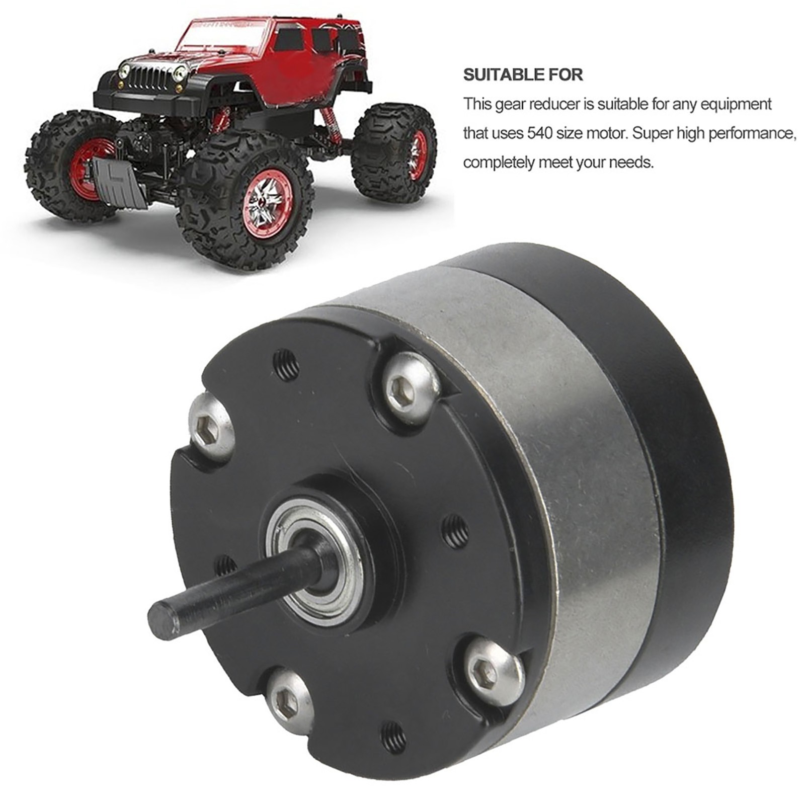 High Performance Gear Reducer 540 Motor For RC 1/3 Planetary Transmission NEW