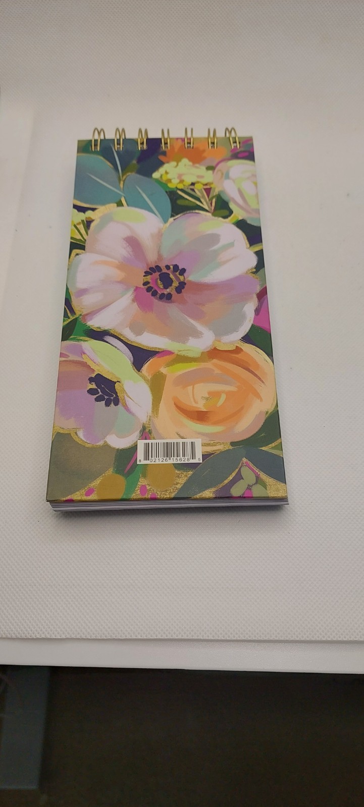 Pink &Green Rose Pen with Vertical Floral Journal by Punch Studio (J&P2) Set