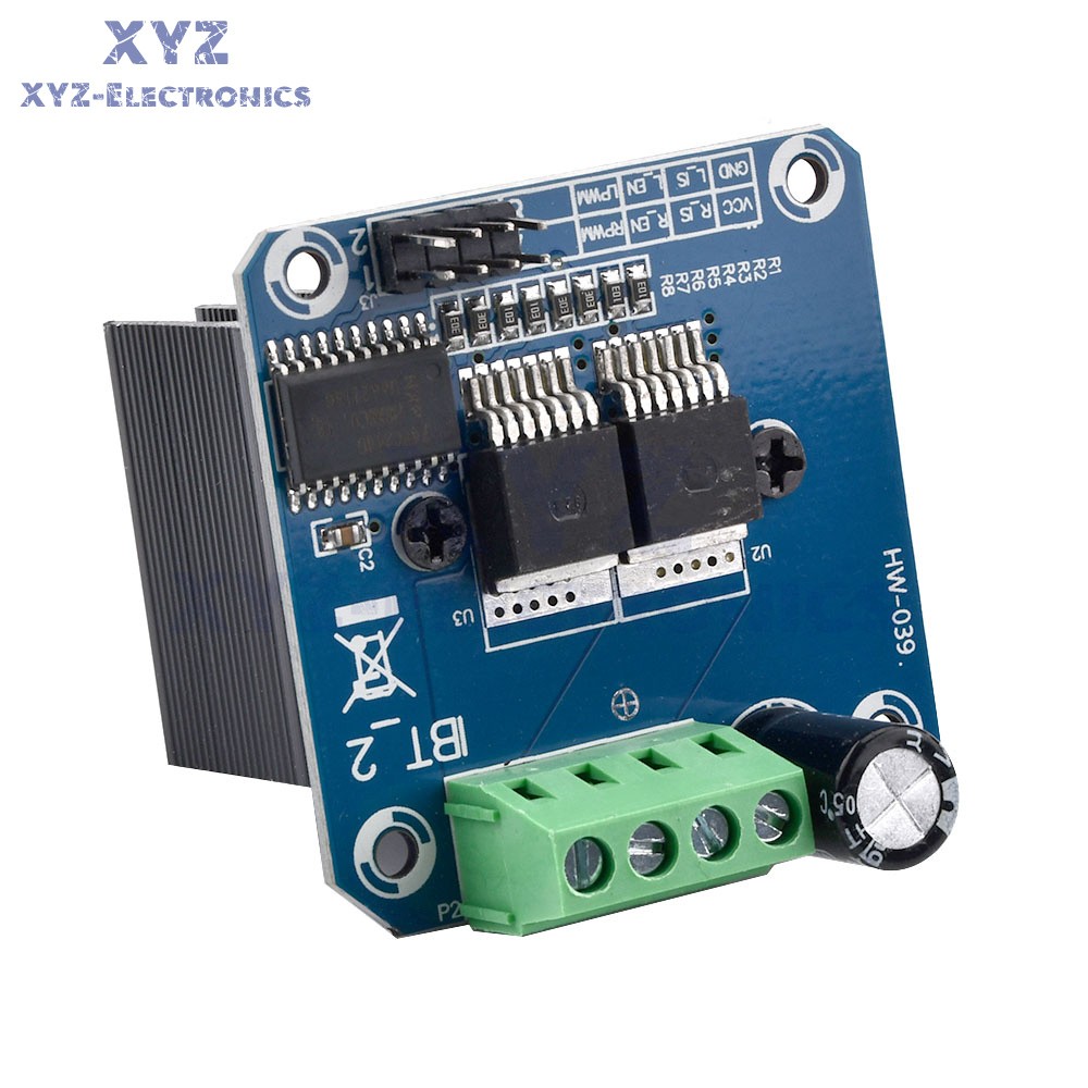 1/2/5/10PCS Double BTS7960B 43A Stepper Motor Driver DC H-Bridge PWM For Arduino