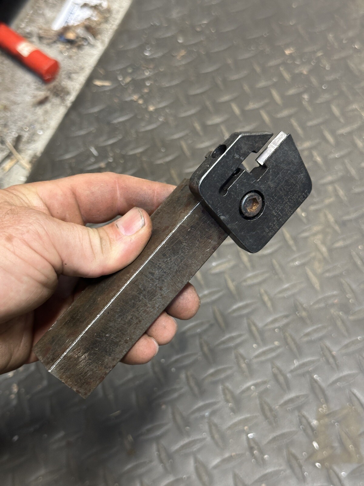 VALENITE ECONOGROOVE VDBS-16 Grooving Cut-Off Trepanning Metal Lathe Tool Holder